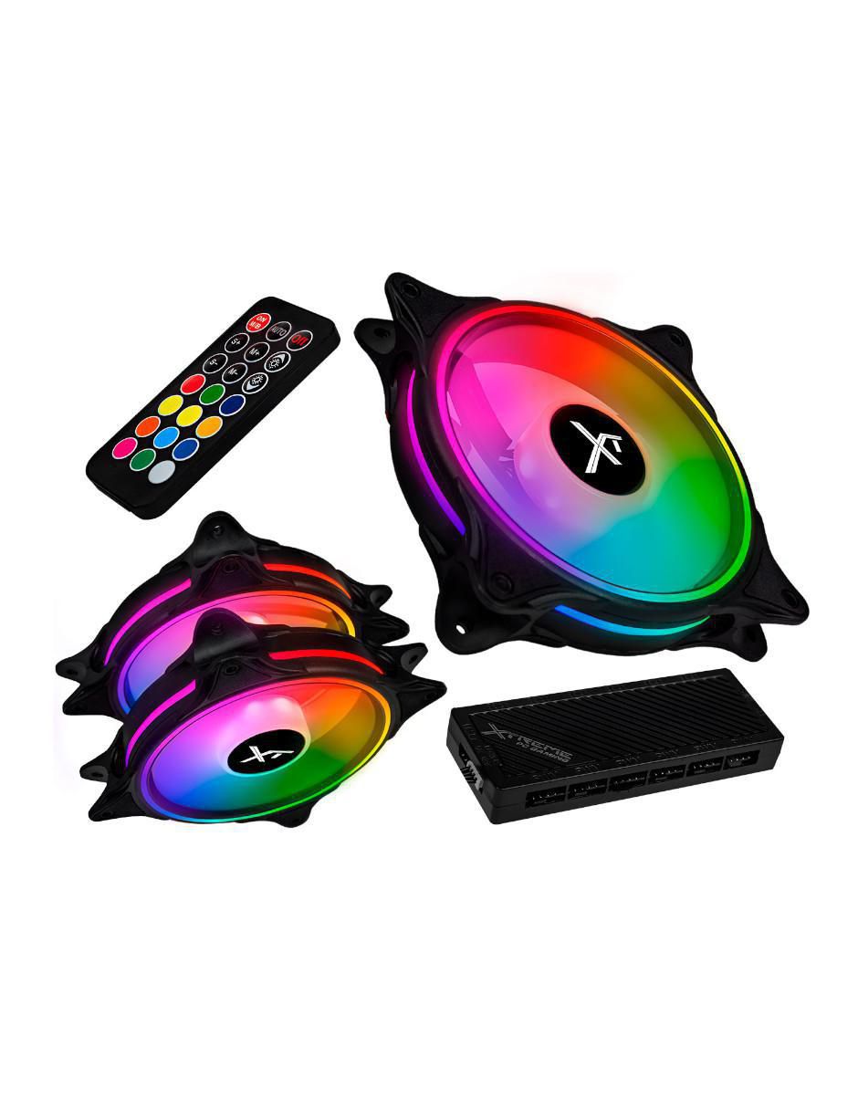 Ventilador gamer hidráulico argb 4