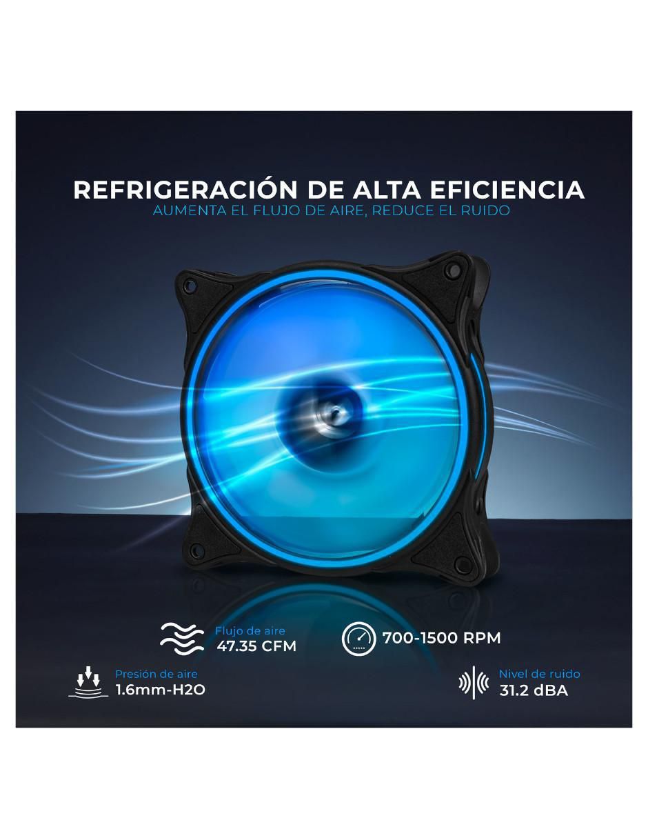 Ventilador gamer hidráulico argb 5