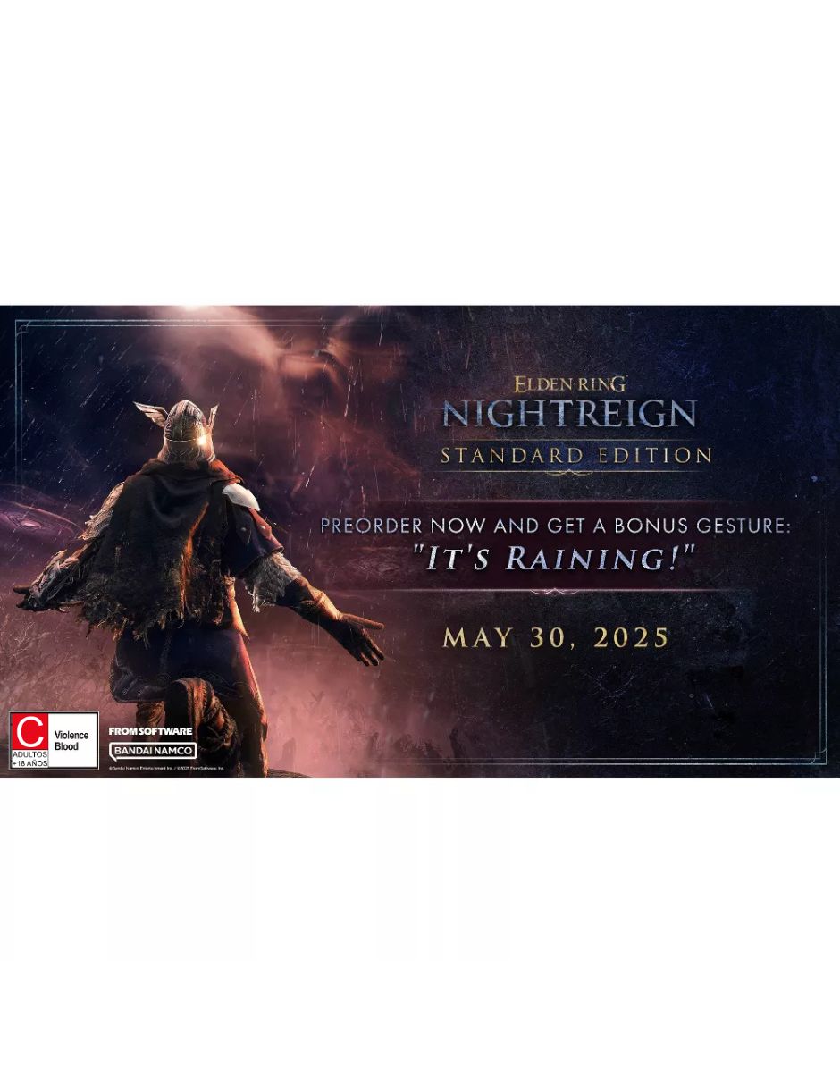 Elden Ring Nightreign estándar para PS5 5