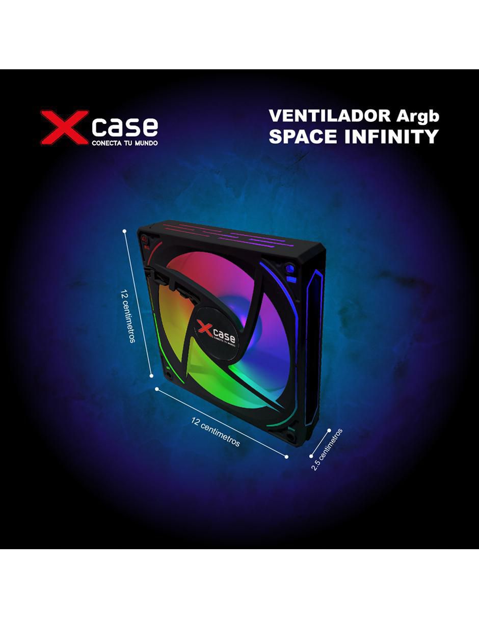 Ventilador gamer magnético argb xcase