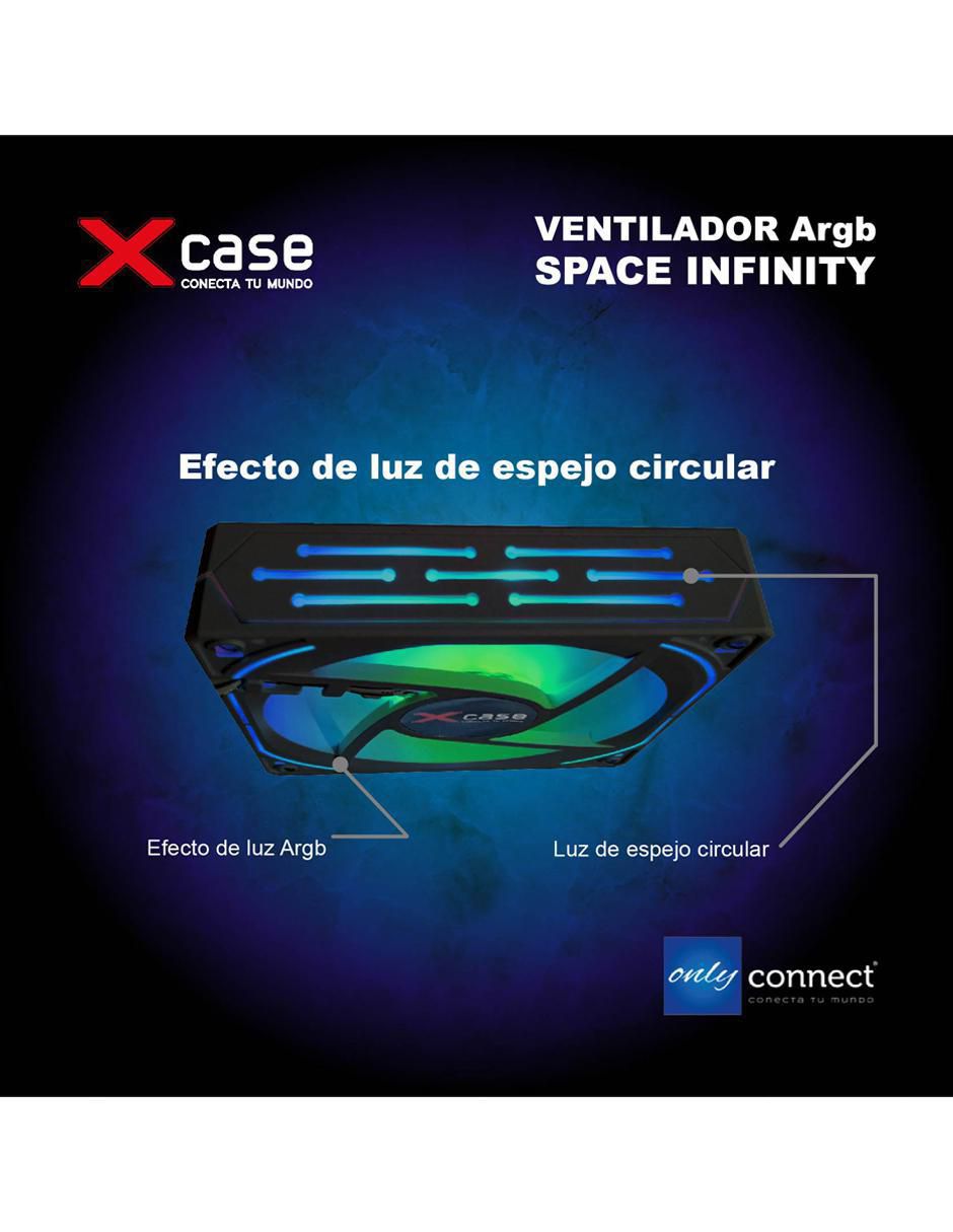 Ventilador gamer magnético argb xcase
