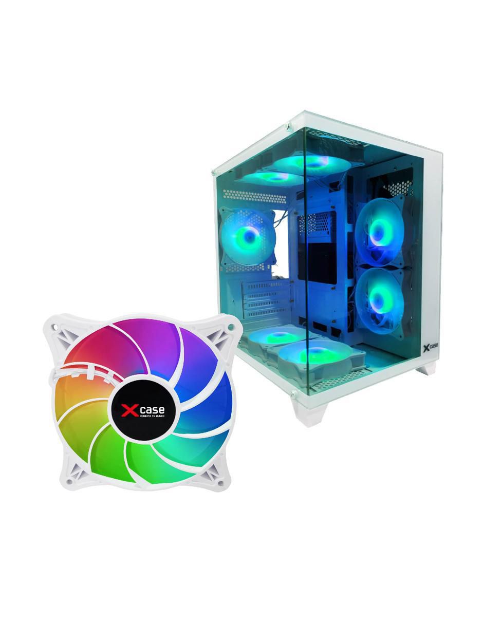 Ventilador gamer magnético ARGB 2