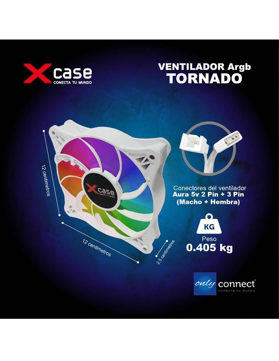 Ventilador gamer magnético ARGB 3