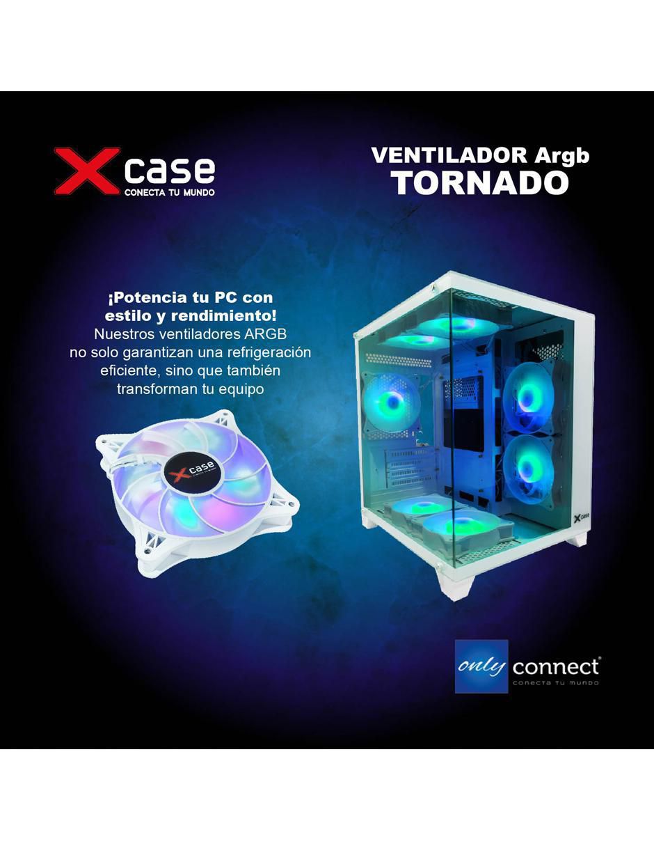 Ventilador gamer magnético ARGB 6