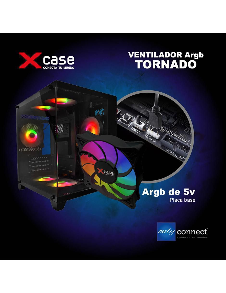 Ventilador gamer magnético argb xcase