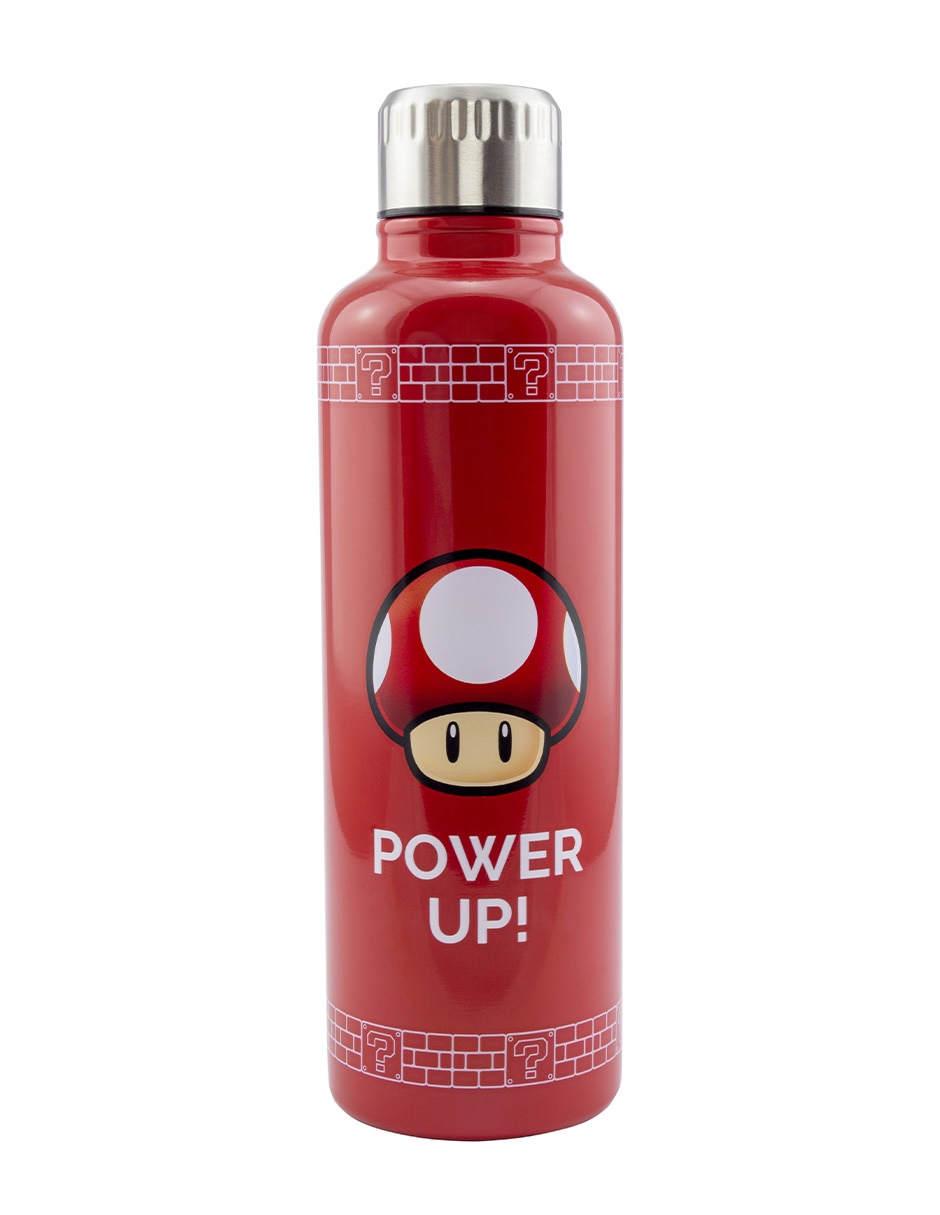 Botella de agua Super Mario toad de acero inoxidable unisex