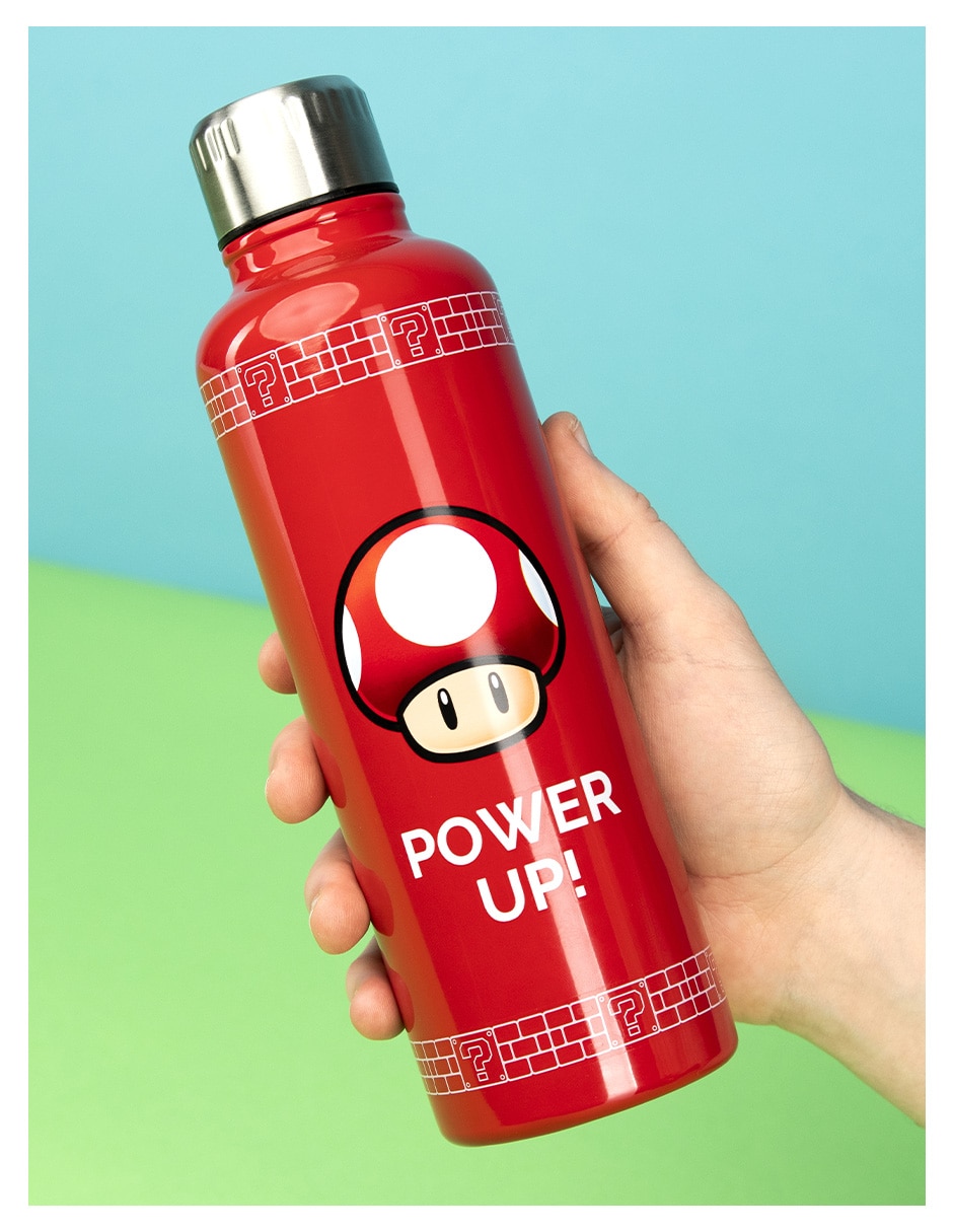 Botella de agua Super Mario toad de acero inoxidable unisex 4