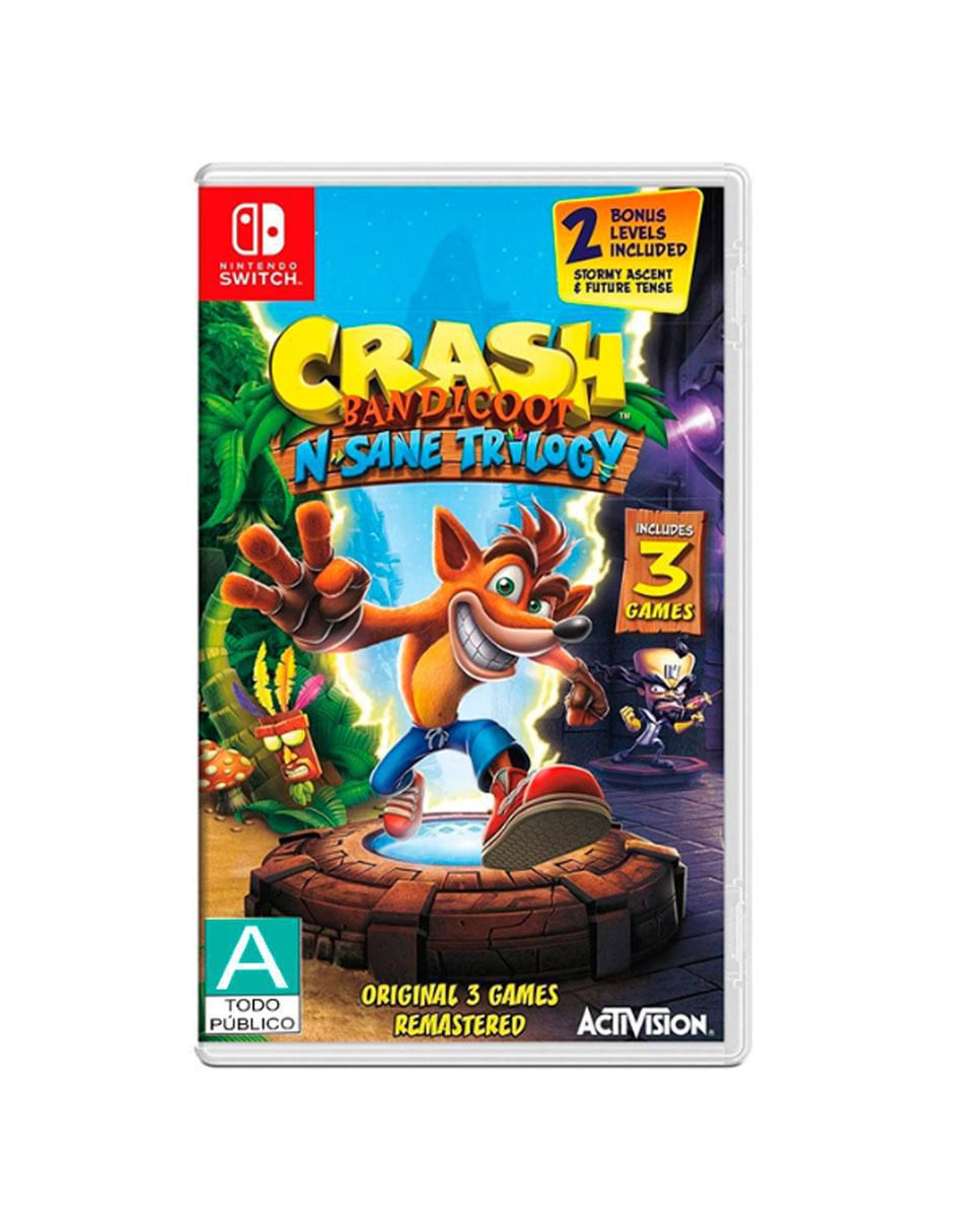 Bundle Crash Bandicoot N Sane Trilogy + Crash Bandicoot 4 bundle para Nintendo Switch 3