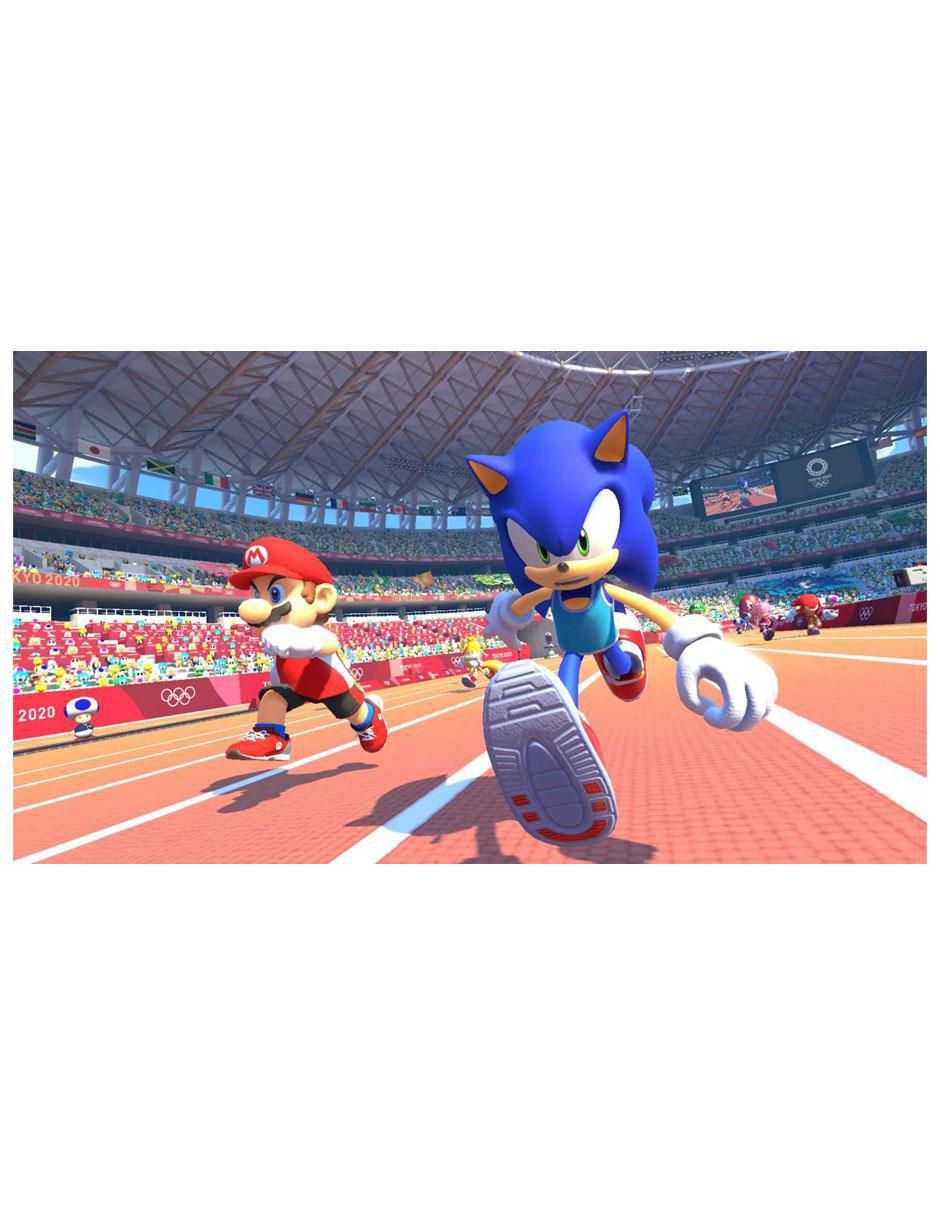 Mario Y Sonic Olympic Games Tokyo 2020 estándar para Nintendo Switch 3