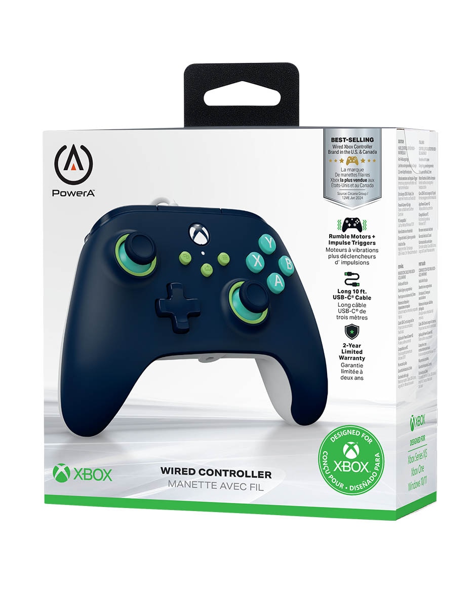 Control alámbrico para xbox series s 5