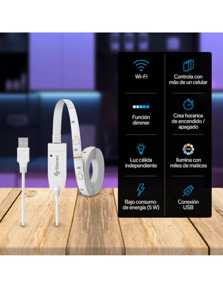 Serie decorativa Smart Home SHOME-127 con 120 focos 3