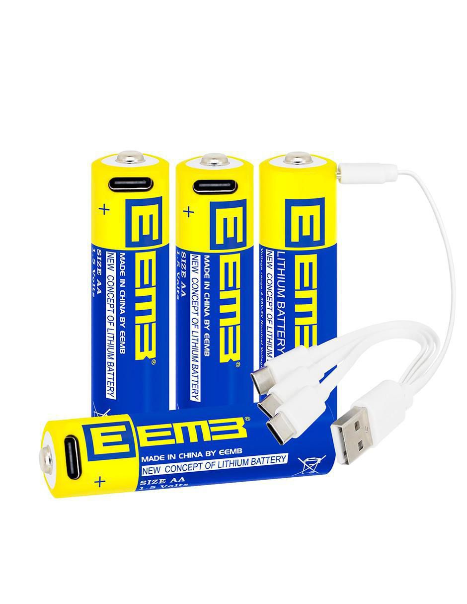 Paquete de pilas AA ión de litio 1.5 V