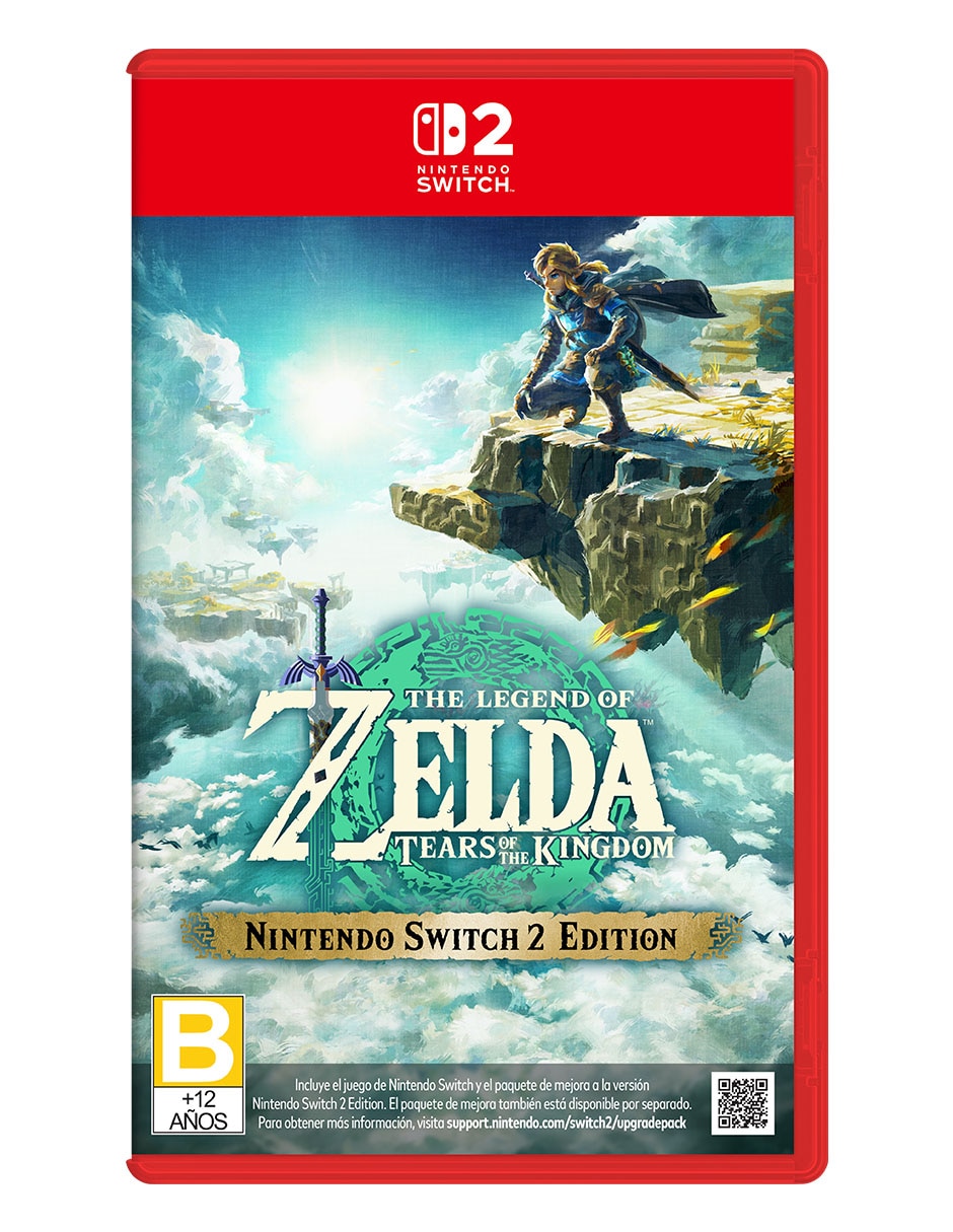 The Legend Of Zelda : Tears Of The Kingdom estándar para Nintendo Switch 2 The Legend Of Zelda : Tears Of The Kingdom estándar para Nintendo Switch 2