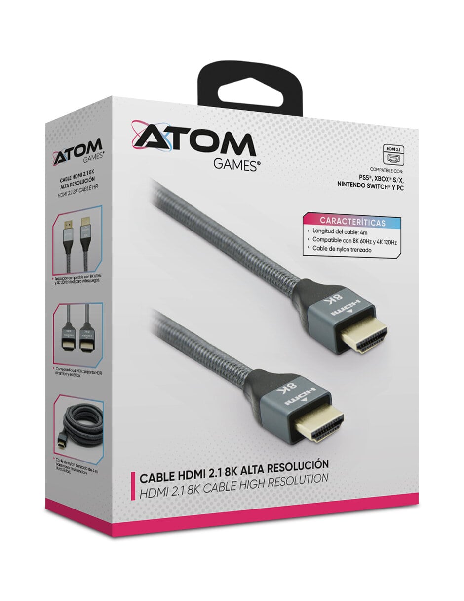 Cable HDMI 8K de 4 m 2