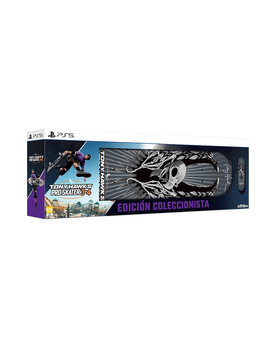 Tony Hawk'S Pro Skater 3+4 collectors para PS5 Tony Hawk'S Pro Skater 3+4 collectors para PS5