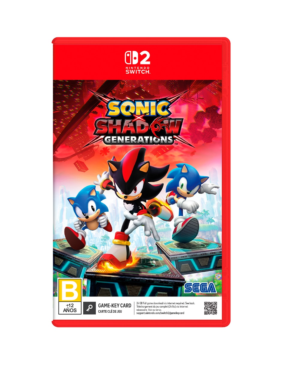 Sonic X Shadows Generations estándar para Nintendo Switch 2