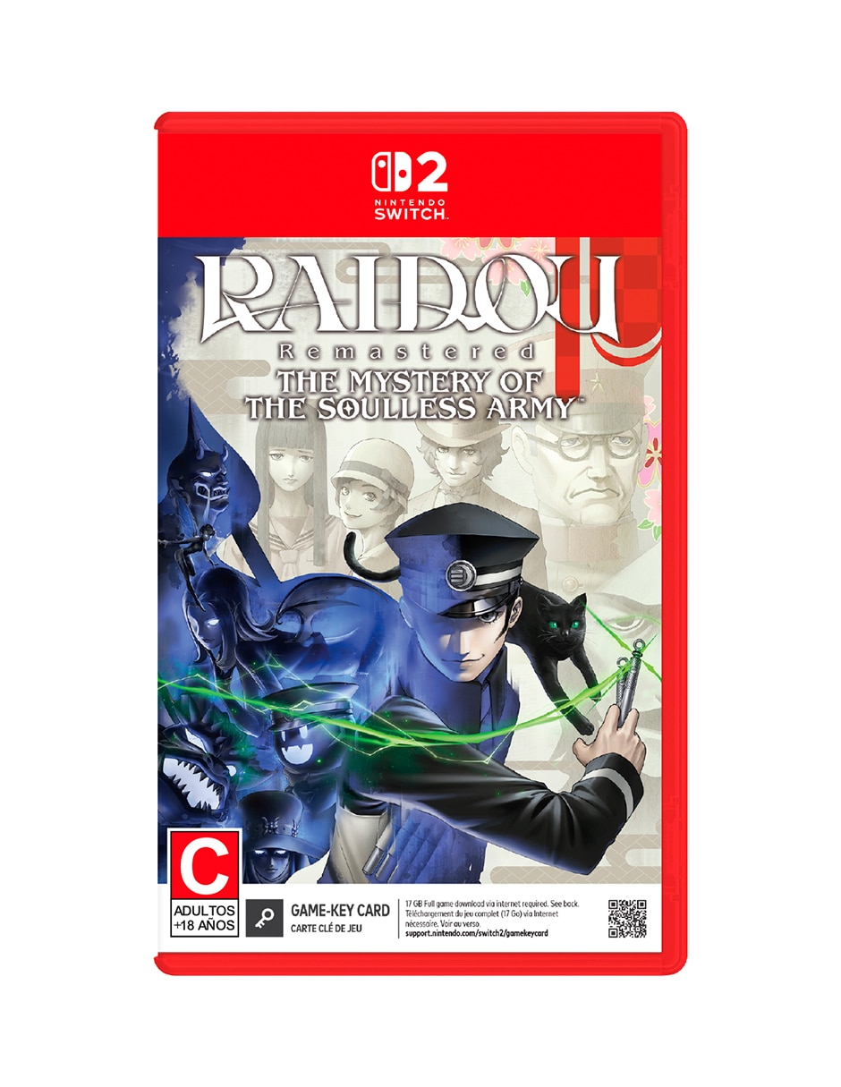 Raidou Remastered: The Mystery Of The Soulless Army estándar para Nintendo Switch 2