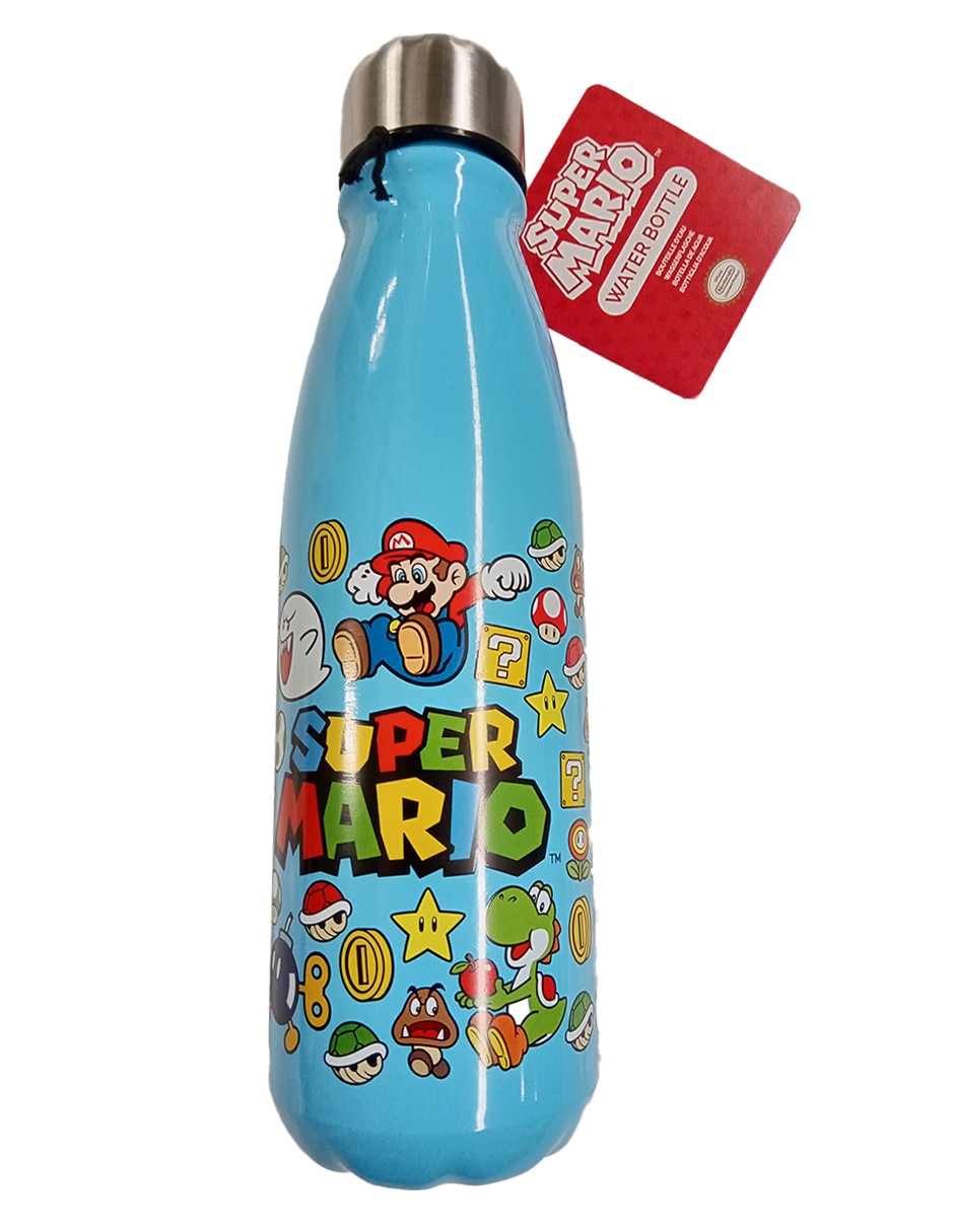 Botella de agua Super Mario infantil unisex 2
