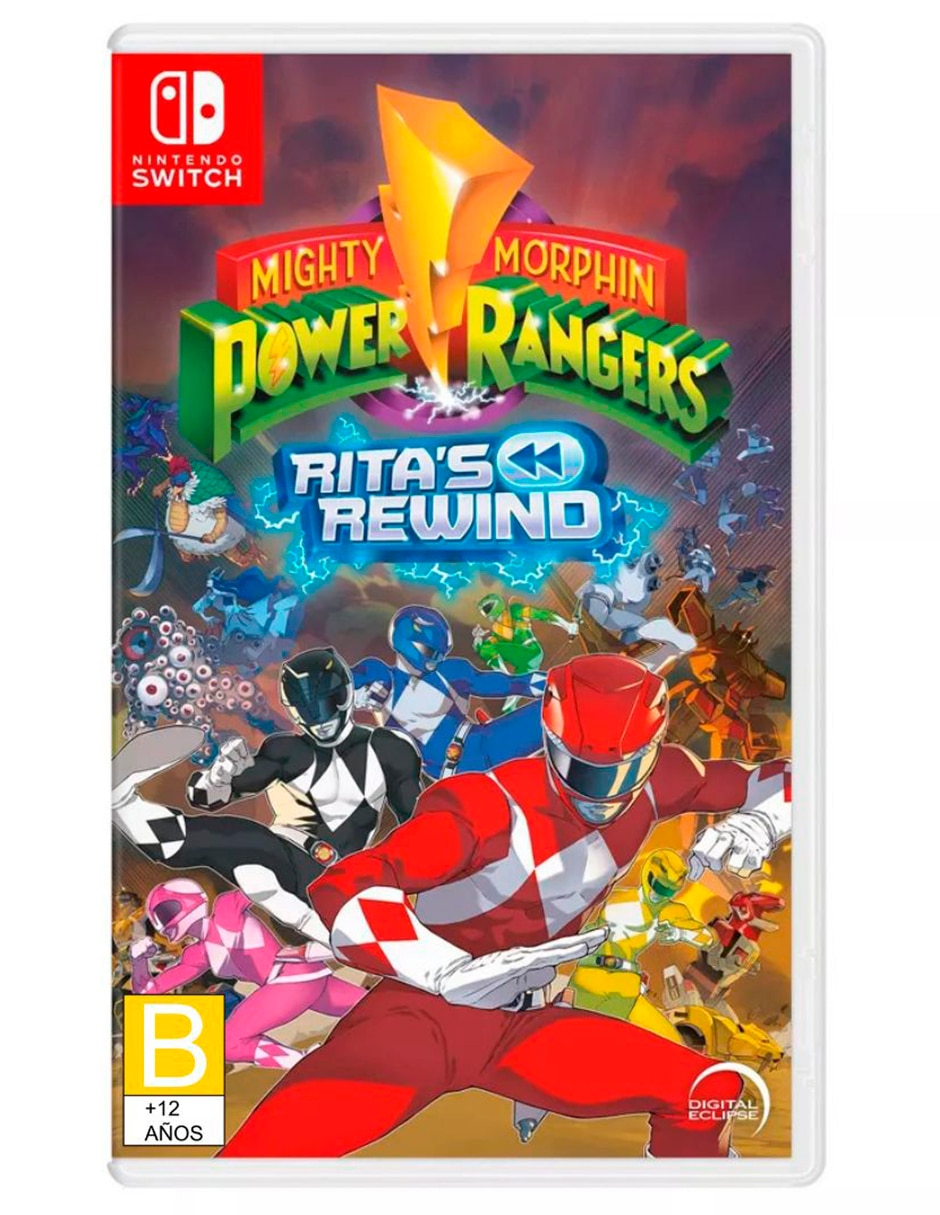 Mighty Morphin Power Rangers: Rita’S Rewind estándar para Nintendo Switch