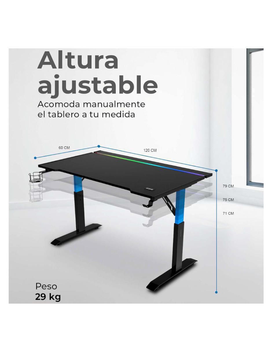 Escritorio armable Ergo Desk Pro ed757 de metal 7