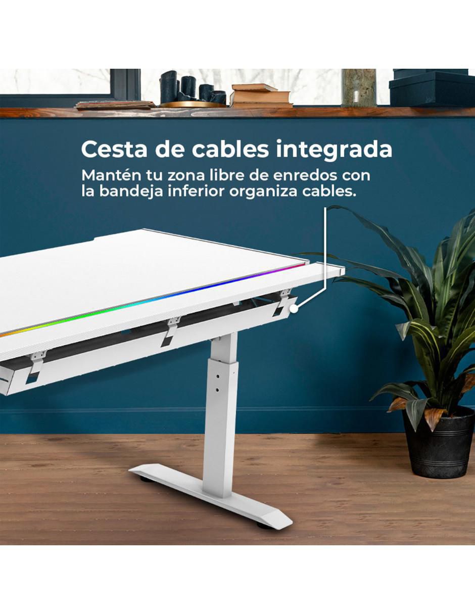 Escritorio armable Ergo Desk Pro ed757 de metal 4
