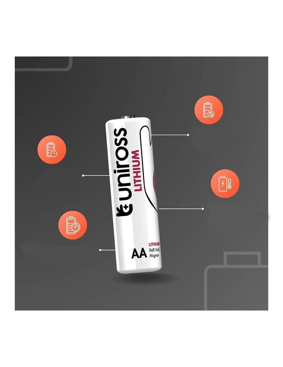 Batería AA litio 1.5 v 2