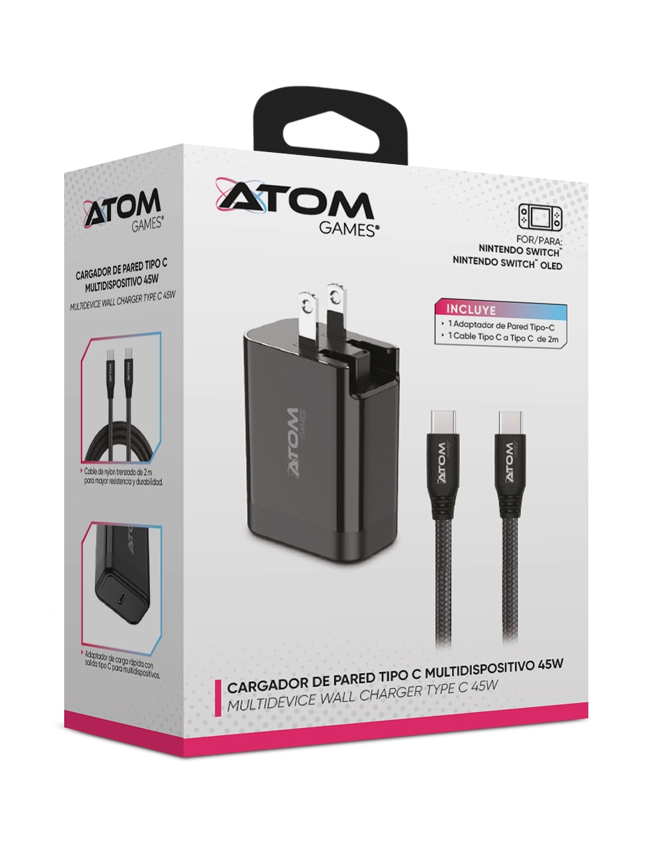 Cargador pared AGNSWO-002D USB tipo C 45 W 2