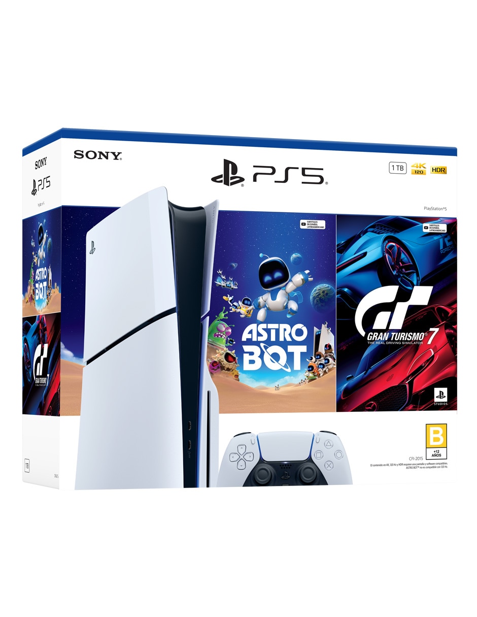 Consola fija ps5 de 1 tb edición estándar 4