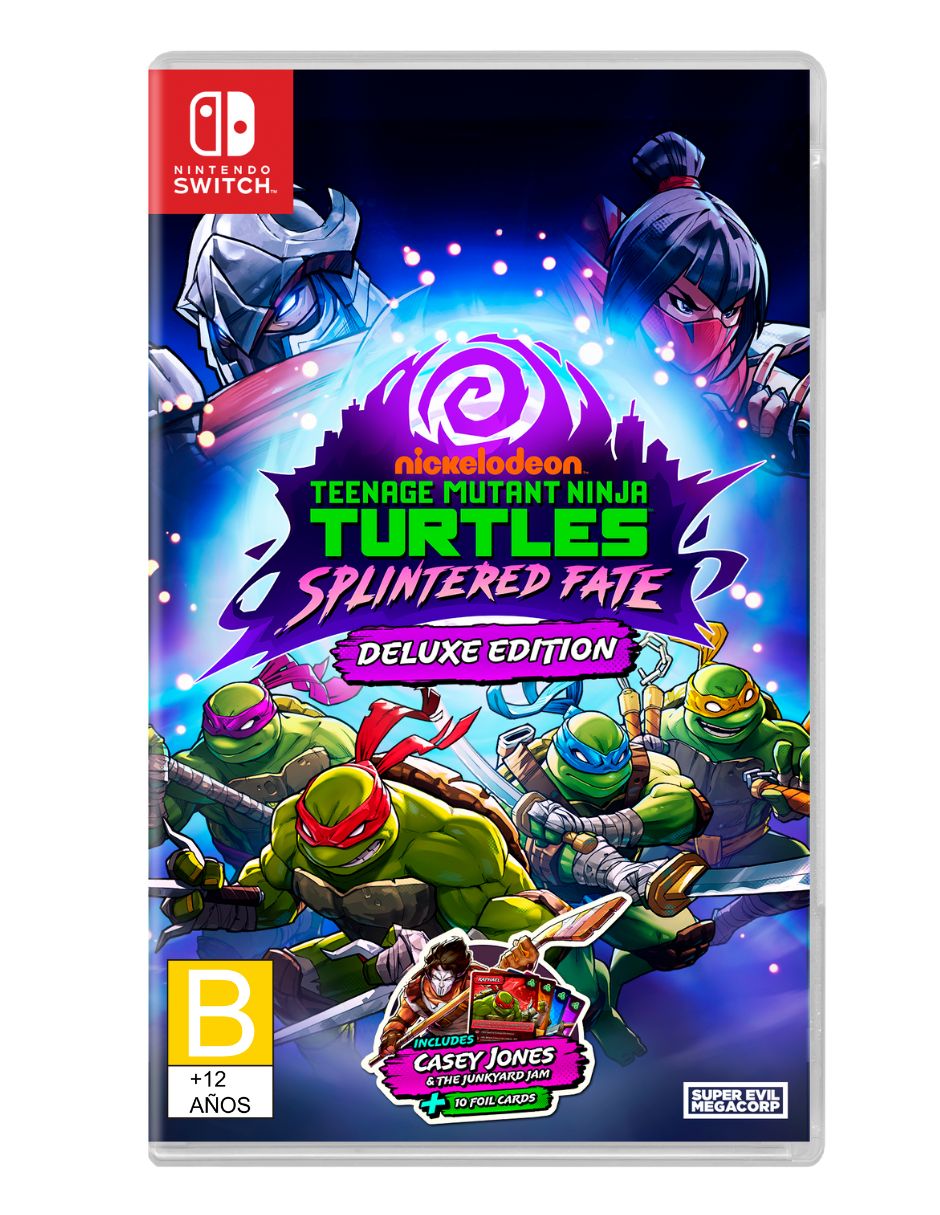 Teenage Mutant Ninja Turtles: Splintered Fate deluxe para Nintendo Switch Teenage Mutant Ninja Turtles: Splintered Fate deluxe para Nintendo Switch