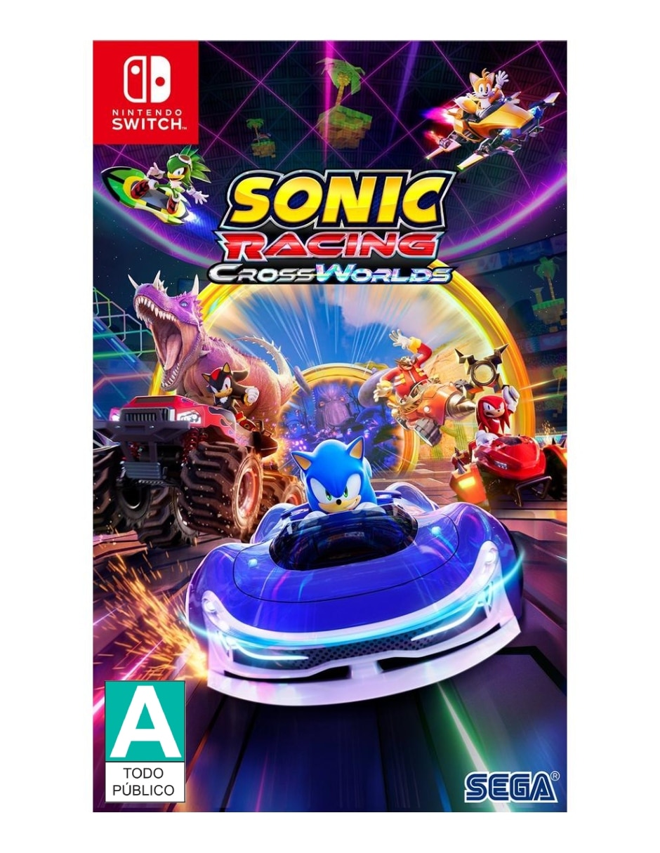 Sonic Racing: Crossworlds estándar para switch