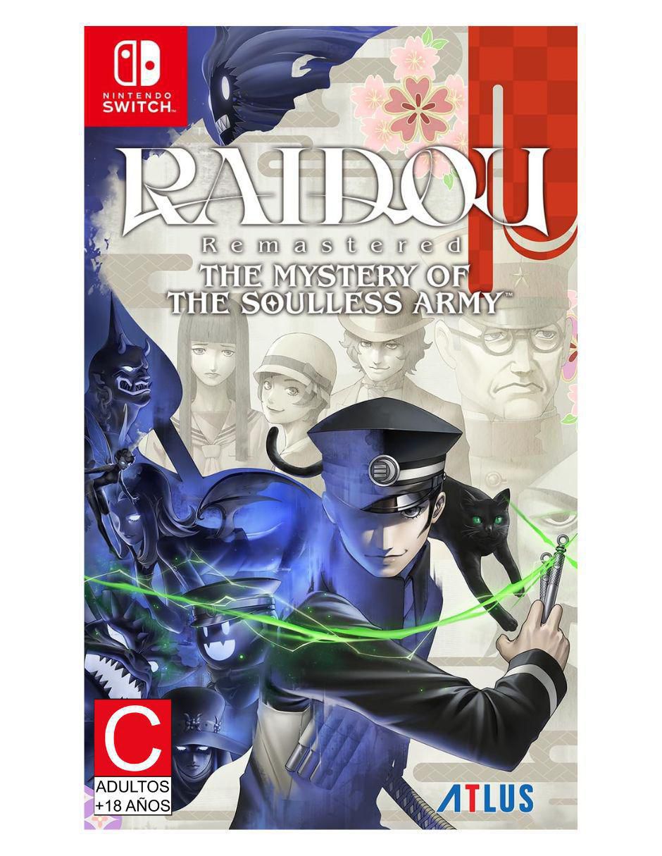 Raidou Remastered The Mystery Of The Soulless Army remastered para Nintendo Switch