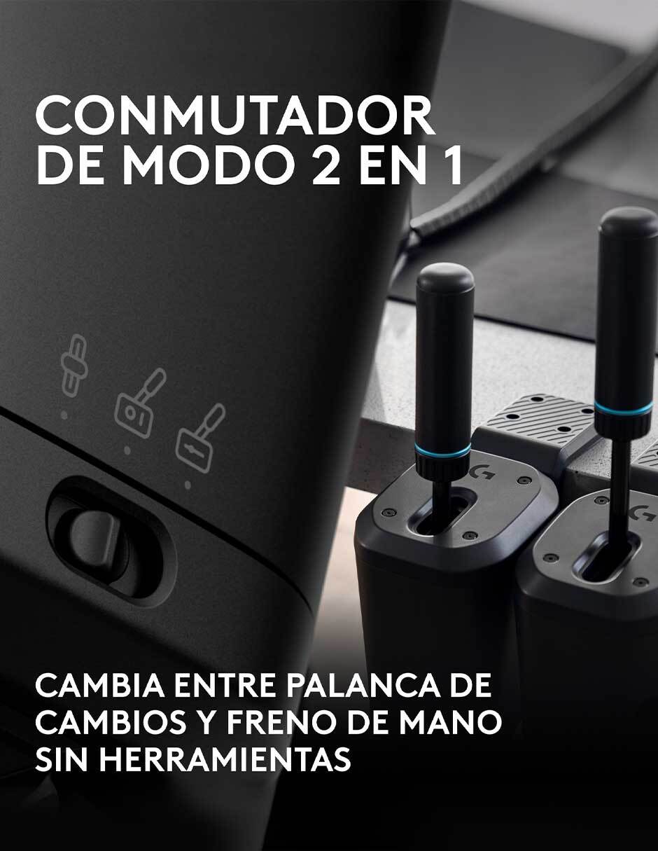 Palanca de cambios para simulador de carrera alámbrico 2