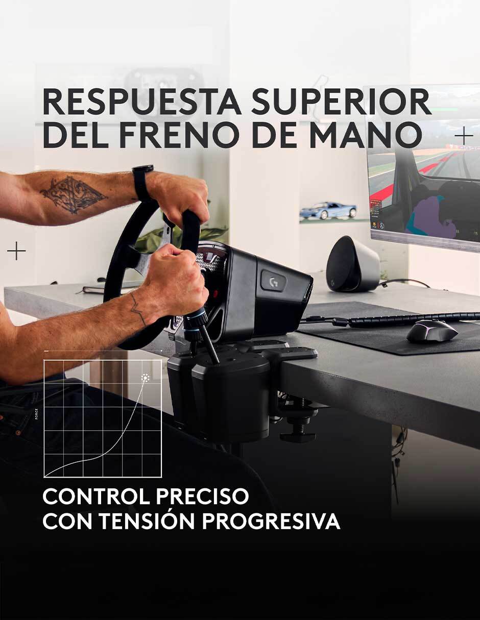 Palanca de cambios para simulador de carrera alámbrico 4
