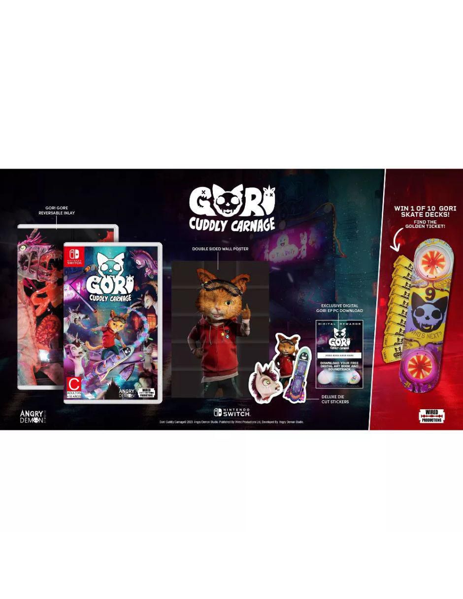 Gori Cuddly Carnage estándar para Nintendo Switch 5