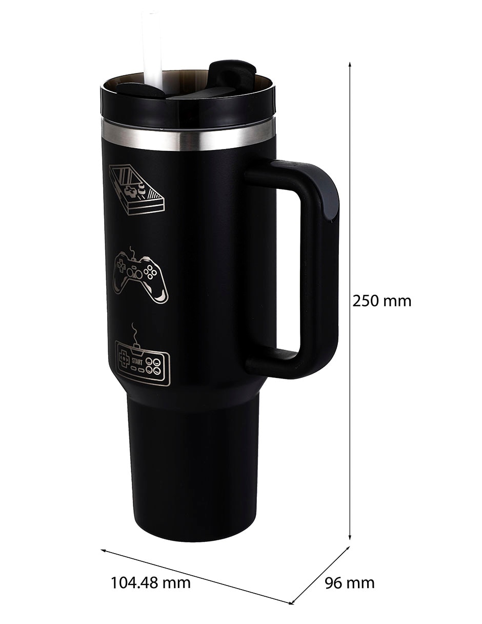 Termo de metal con tapa rosca 1.2 L 6