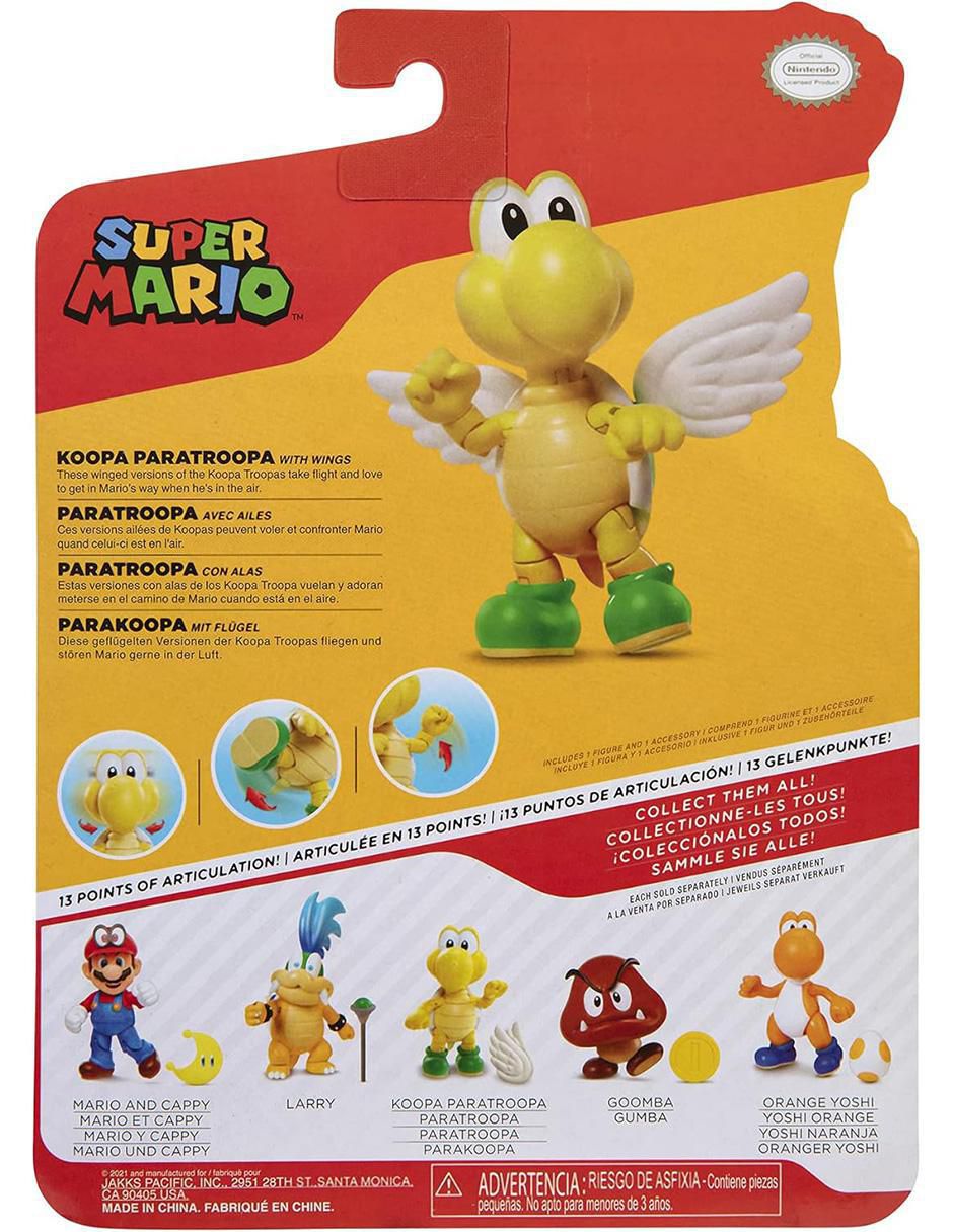 Figura articulada Nintendo Super Mario Bros Koopa Troopa Limitada 9
