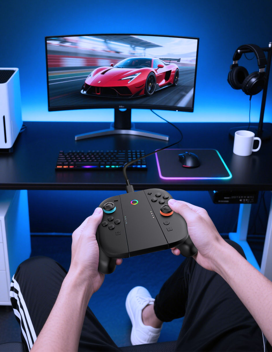 Cargador de control Nintendo USB tipo C 6 W 10