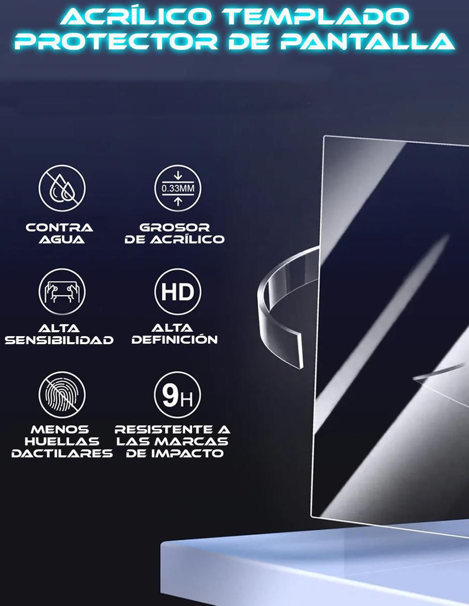 Mica para consola N-Switch 2 de cristal templado 7