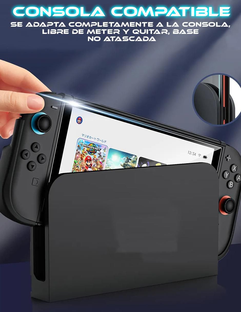 Mica para consola N-Switch 2 de cristal templado 8