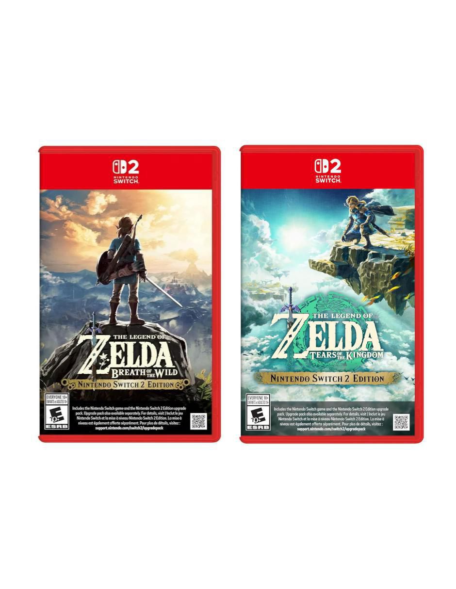 Zelda Tears Of The Kingdom + Breath of the Wild bundle para Nintendo Switch 2
