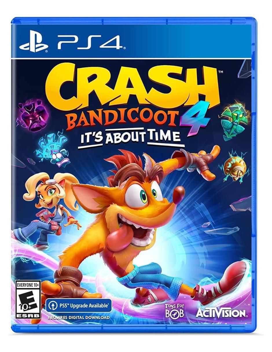 Crash Bandicoot 4 It's About Time bundle para PS4 Crash Bandicoot 4 It's About Time bundle para PS4