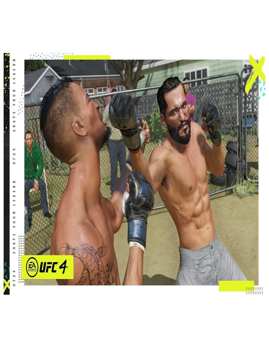 Ufc 4 estándar para PS4 3