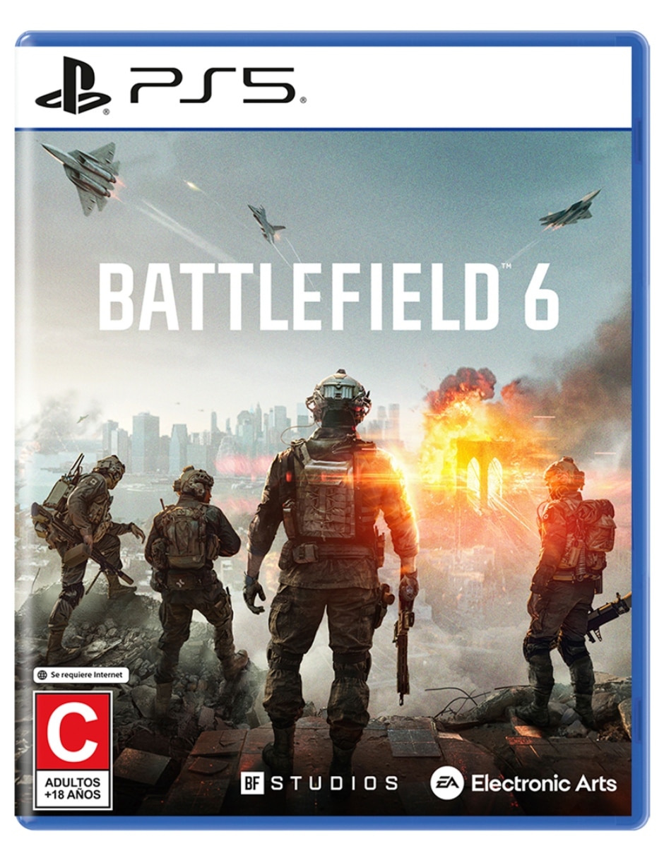 BATTLEFIELD 6 estándar para PS5 BATTLEFIELD 6 estándar para PS5