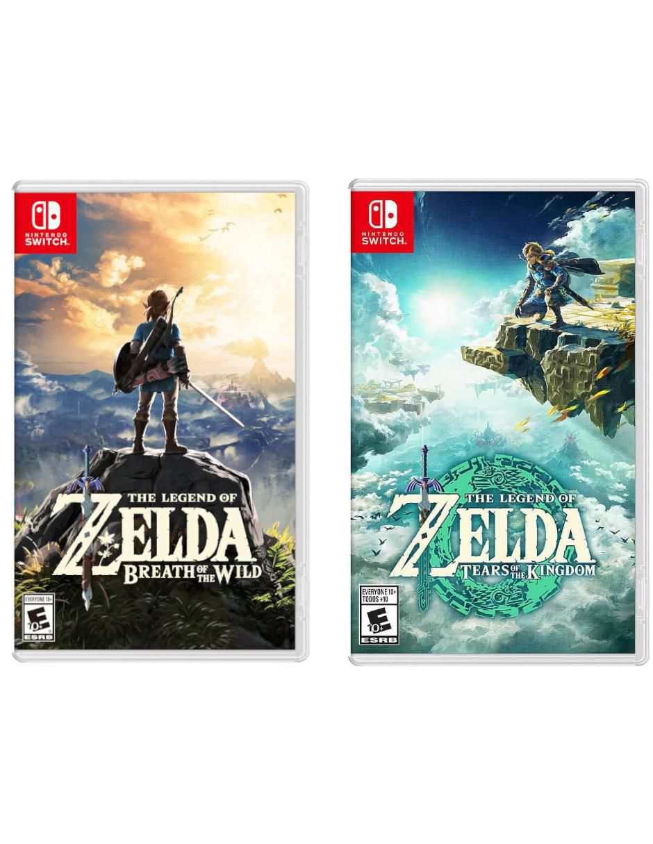 The Legend of Zelda: Tears of the Kingdom + The Legend of Zelda: Breath of the Wild bundle para Nintendo Switch