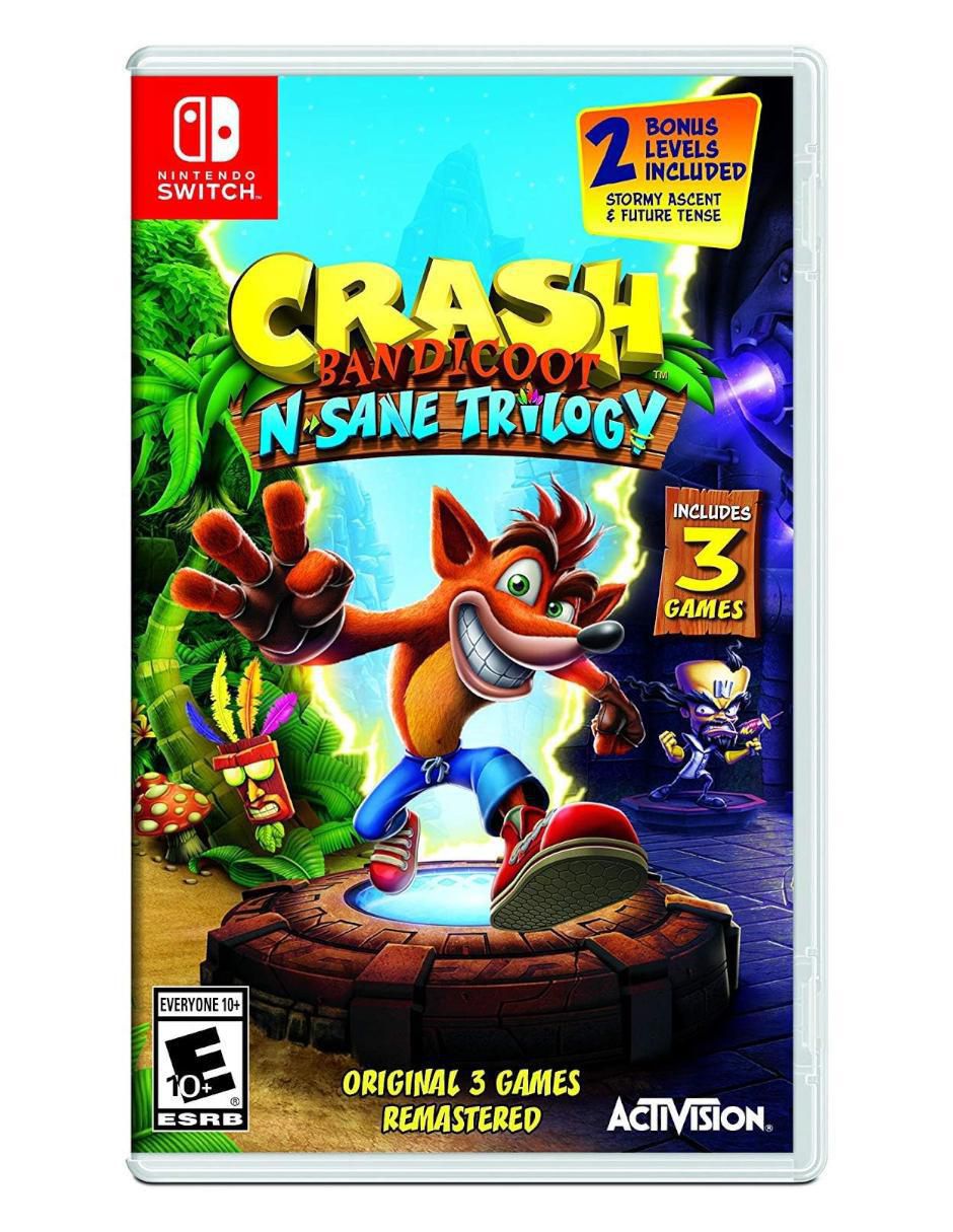 Crash Bandicoot N Sane Trilogy bundle para Nintendo Switch Crash Bandicoot N Sane Trilogy bundle para Nintendo Switch