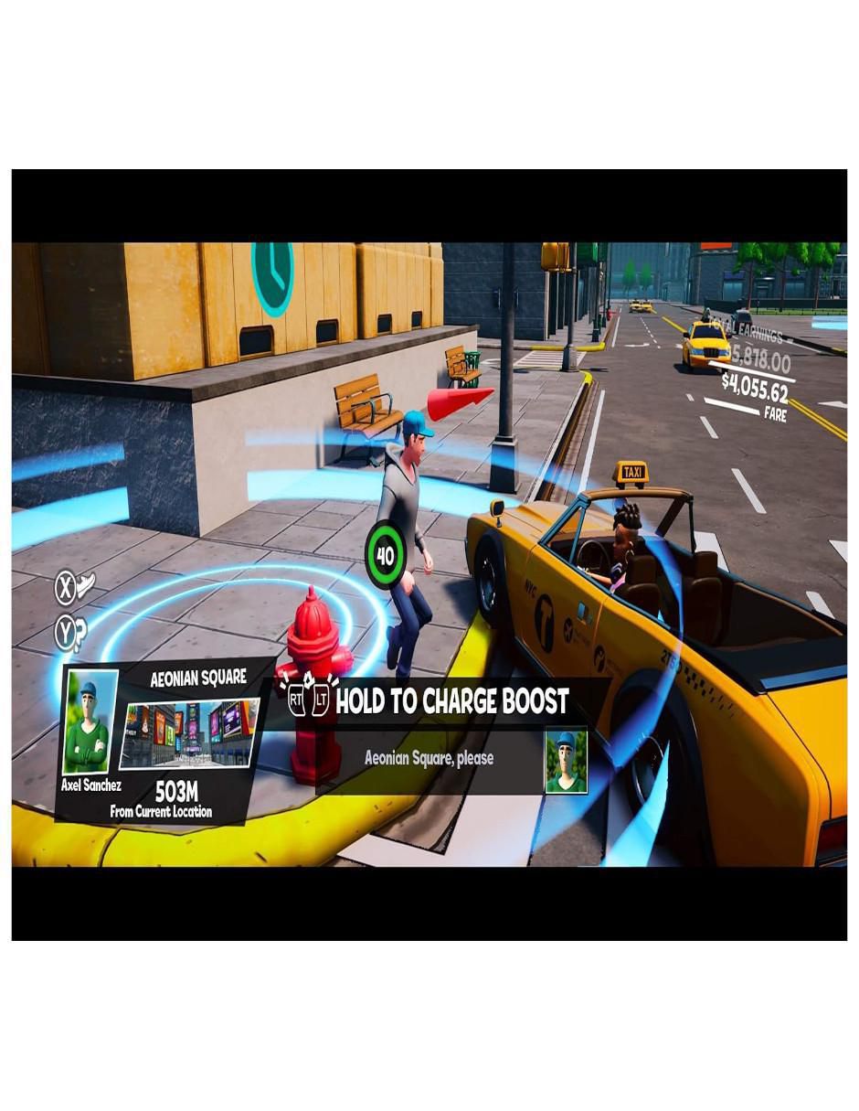 Taxi Chaos estándar para PS4 3