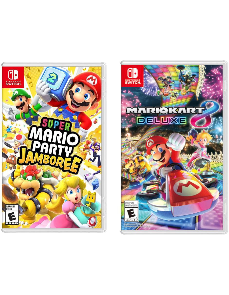 Super Mario Party Jamboree + Mario Kart 8 Deluxe bundle para Nintendo Switch Super Mario Party Jamboree + Mario Kart 8 Deluxe bundle para Nintendo Switch
