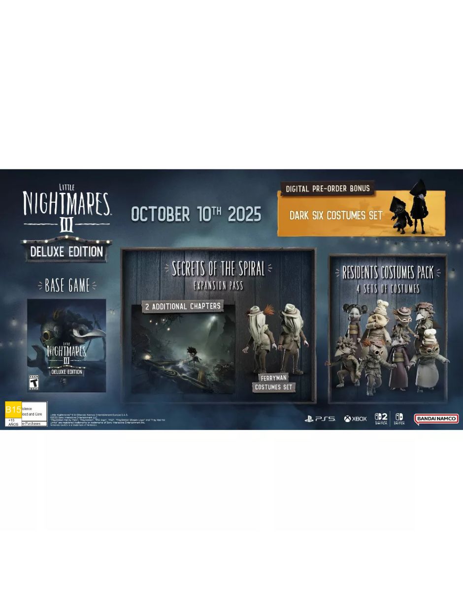 Little Nightmares III Deluxe Edition para Nintendo Switch 6