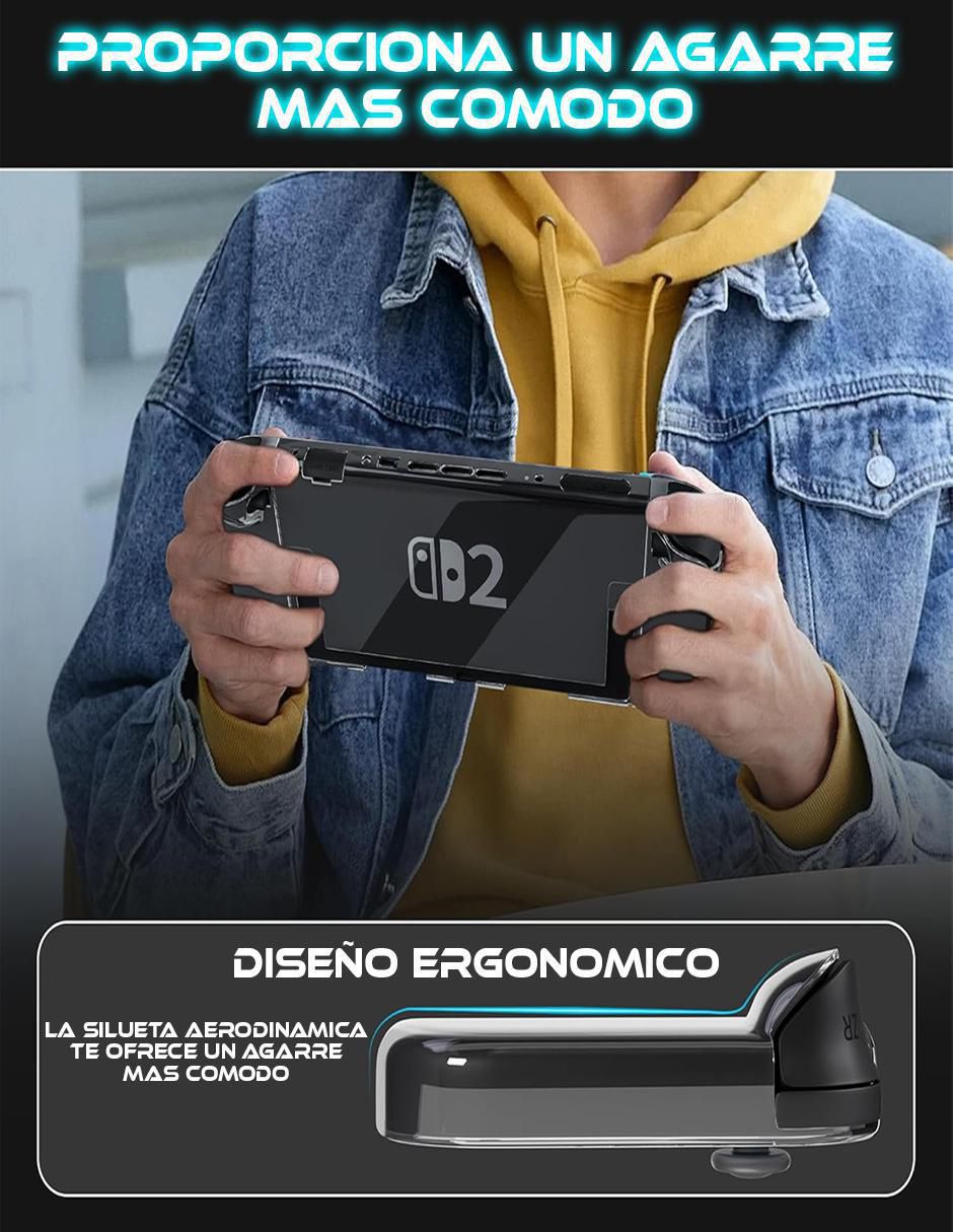 Funda control de consola Accesorios para Nintendo Switch 2 5
