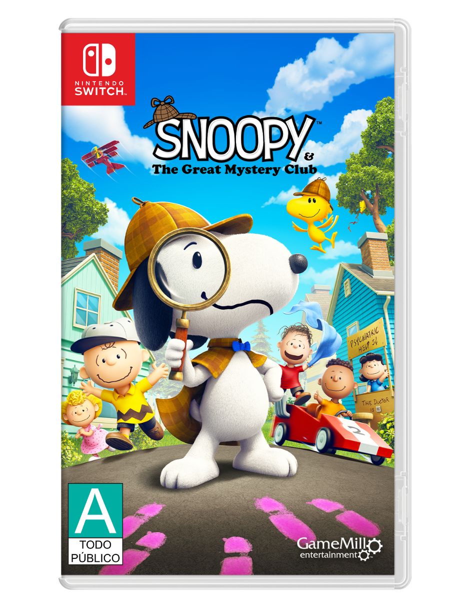 SNOOPY & THE GREAT MYSTERY CLUB NSW estándar para Nintendo Switch